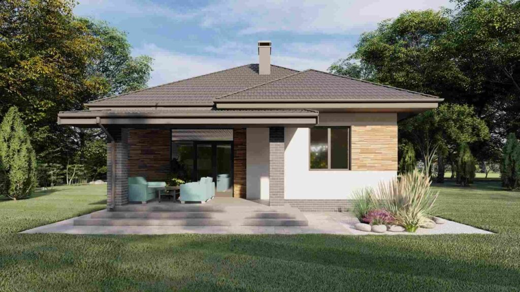 одноповерховий будинок