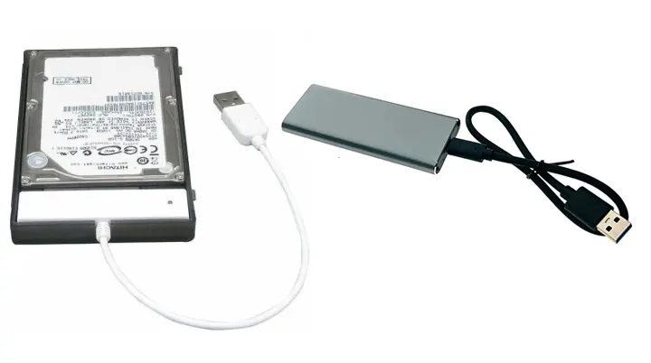 Зовнішні корпуси для USB підключення HDD або SSD
