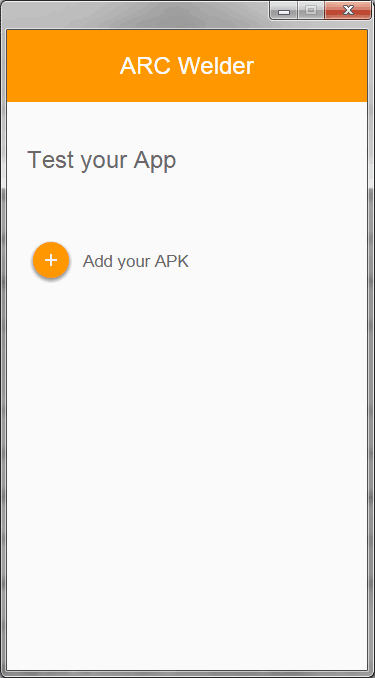 Додати Android APK для запуску