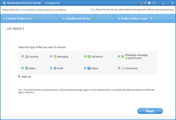 Програма для відновлення даних на Android