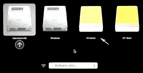 Завантаження Mac з флешки Windows 10