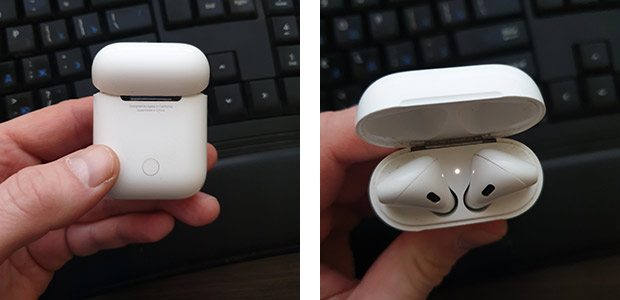 Переклад AirPods в режим сполучення