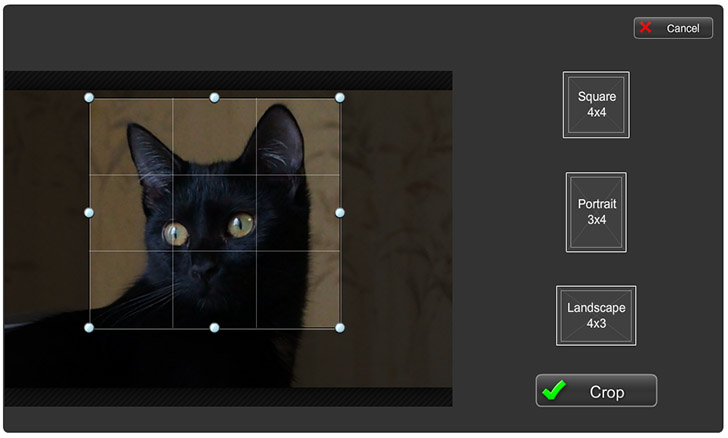 Обрізаємо фото