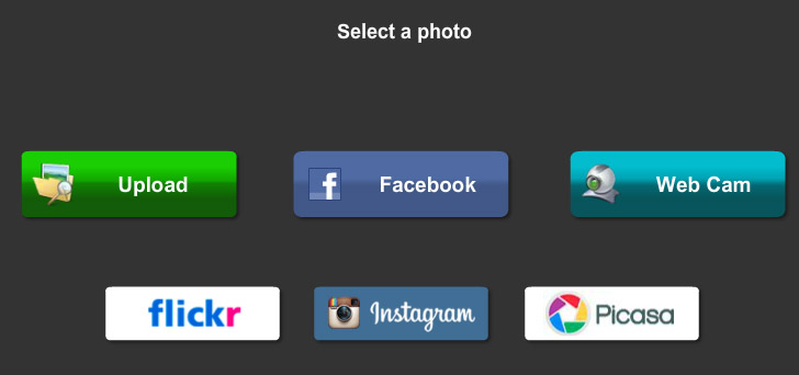 Перший екран фоторедактора