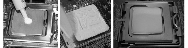 Нанесення термопасти