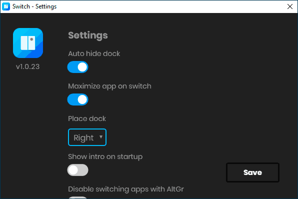 Налаштування Switch