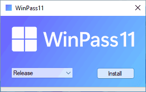 Вибір версії Release Windows 11