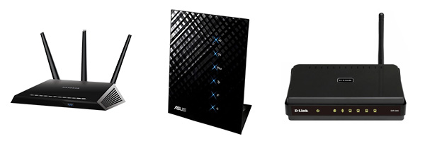 Роутери різних моделей