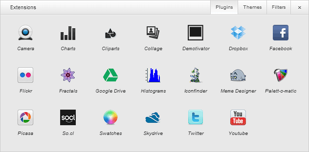 Інструменти графічного редактора Picozu
