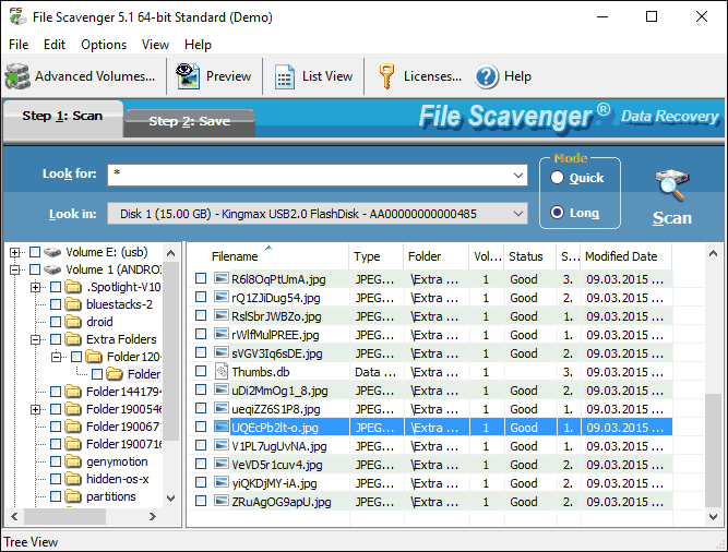 Відновлені старі фото з флешки