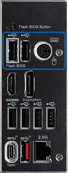 USB-роз'єм на материнській платі